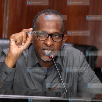 Garissa Township MP Aden Duale when he appeared before the ICT committee