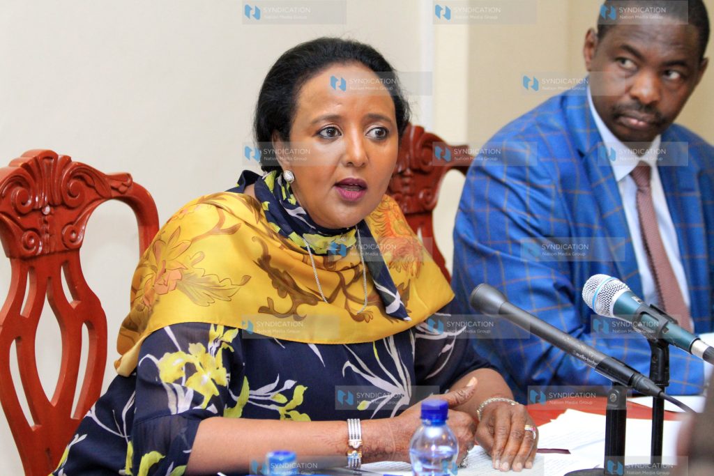 Amina Mohammed when she appeared before National Assembly Education Committee