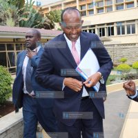 Leader of Majority Aden Duale at Parliament Building