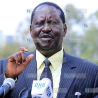 CORD leader Raila Odinga