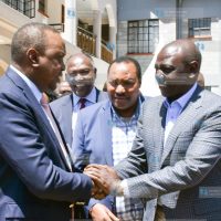 President Uhuru Kenyatta and his deputy William Ruto