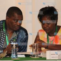 Speaker Justin Muturi and his Deputy Joyce Laboso