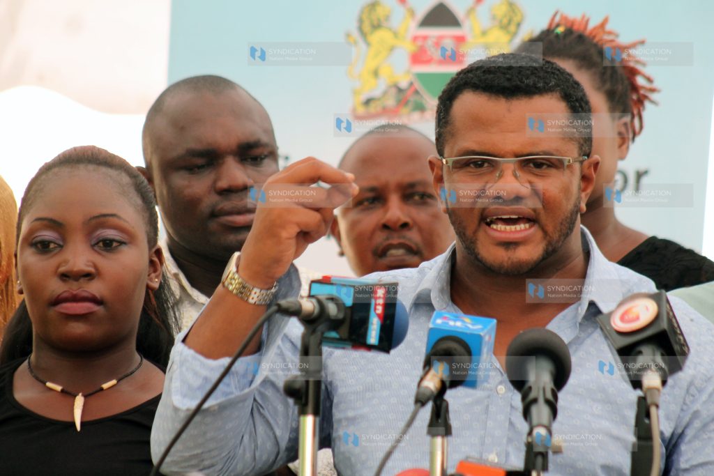 Wiper Party Secretary General and Mombasa Senator Hassan Omar