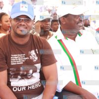 ANC leader Musalia Mudavadi and Wiper Party Secretary General Hassan Omar