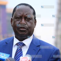 CORD leader Raila Odinga