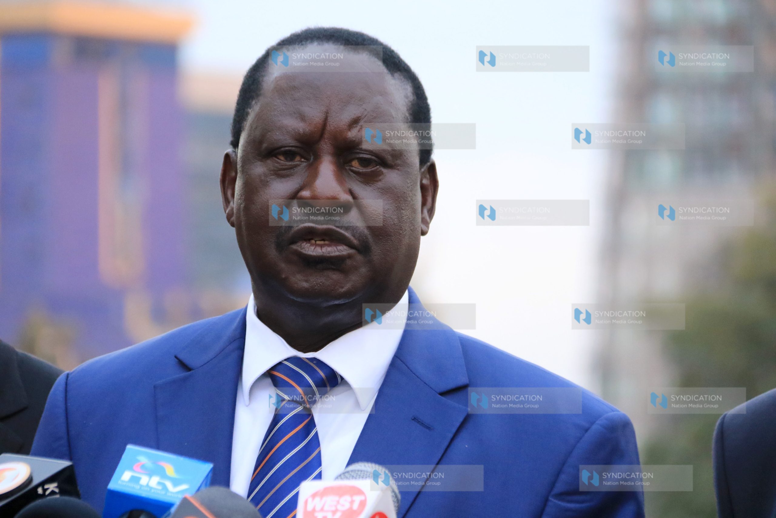 CORD leader Raila Odinga