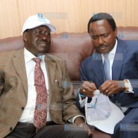 CORD leaders Raila Odinga and Kalonzo Musyoka