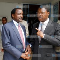 CORD principals Kalonzo Musyoka and Moses Wetangula
