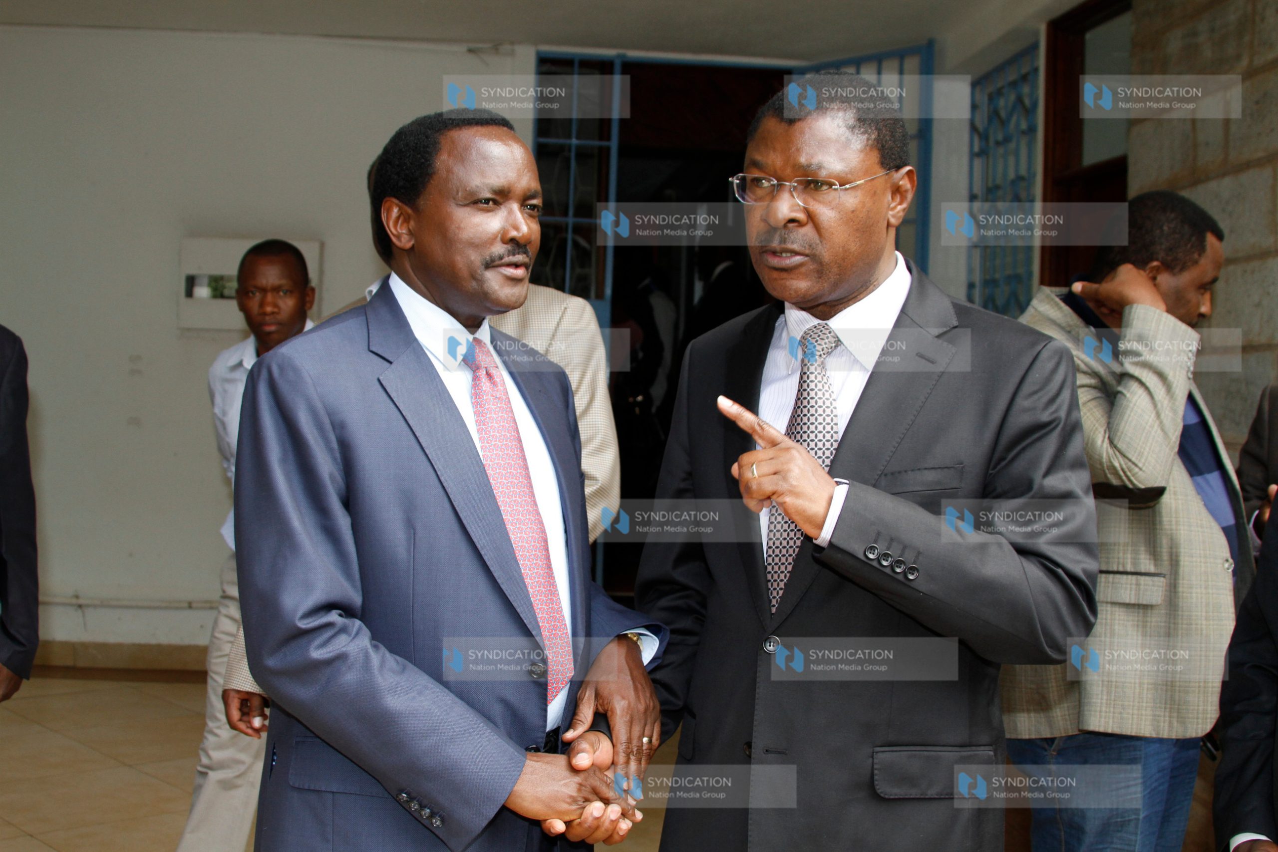 CORD principals Kalonzo Musyoka and Moses Wetangula
