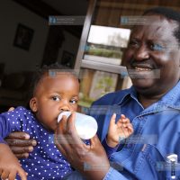 CORD leader Raila Odinga