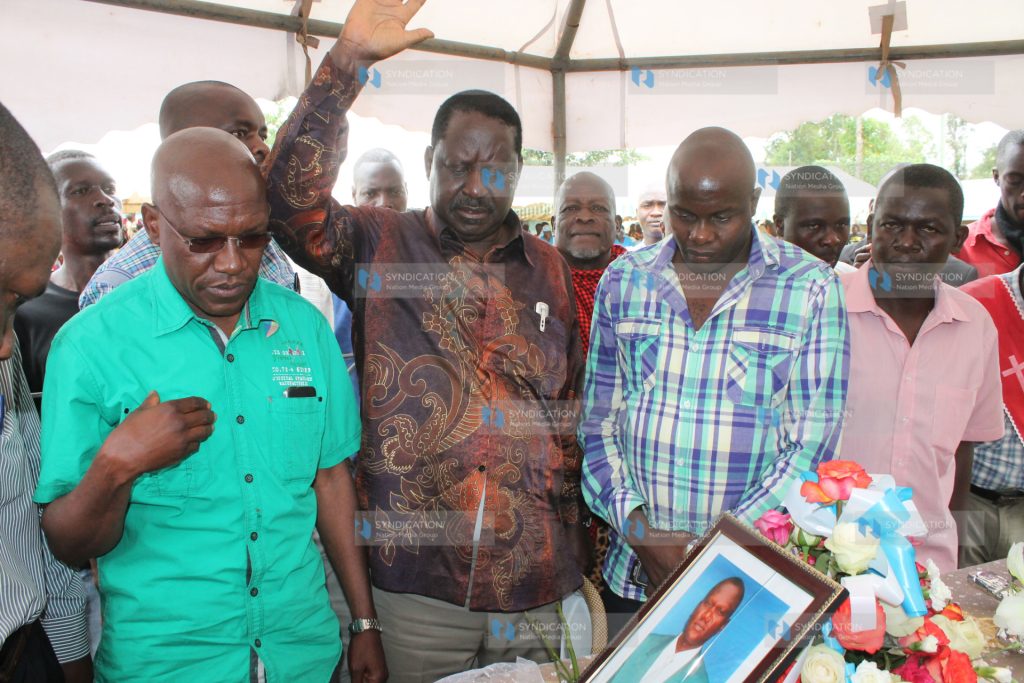 Body of former Harambee stars player the late Jared Ingutia