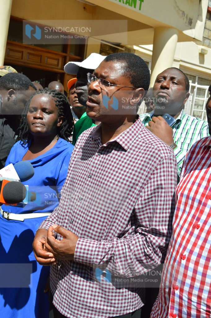 CORD Co-principal and Bungoma Senator Moses Wetangula