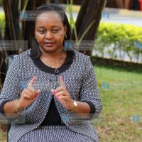 Former Devolution CS Anne Waiguru