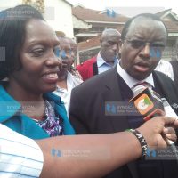 Narc Kenya party leader Martha Karua and her lawyer Charles Kihara alias CN Kihara