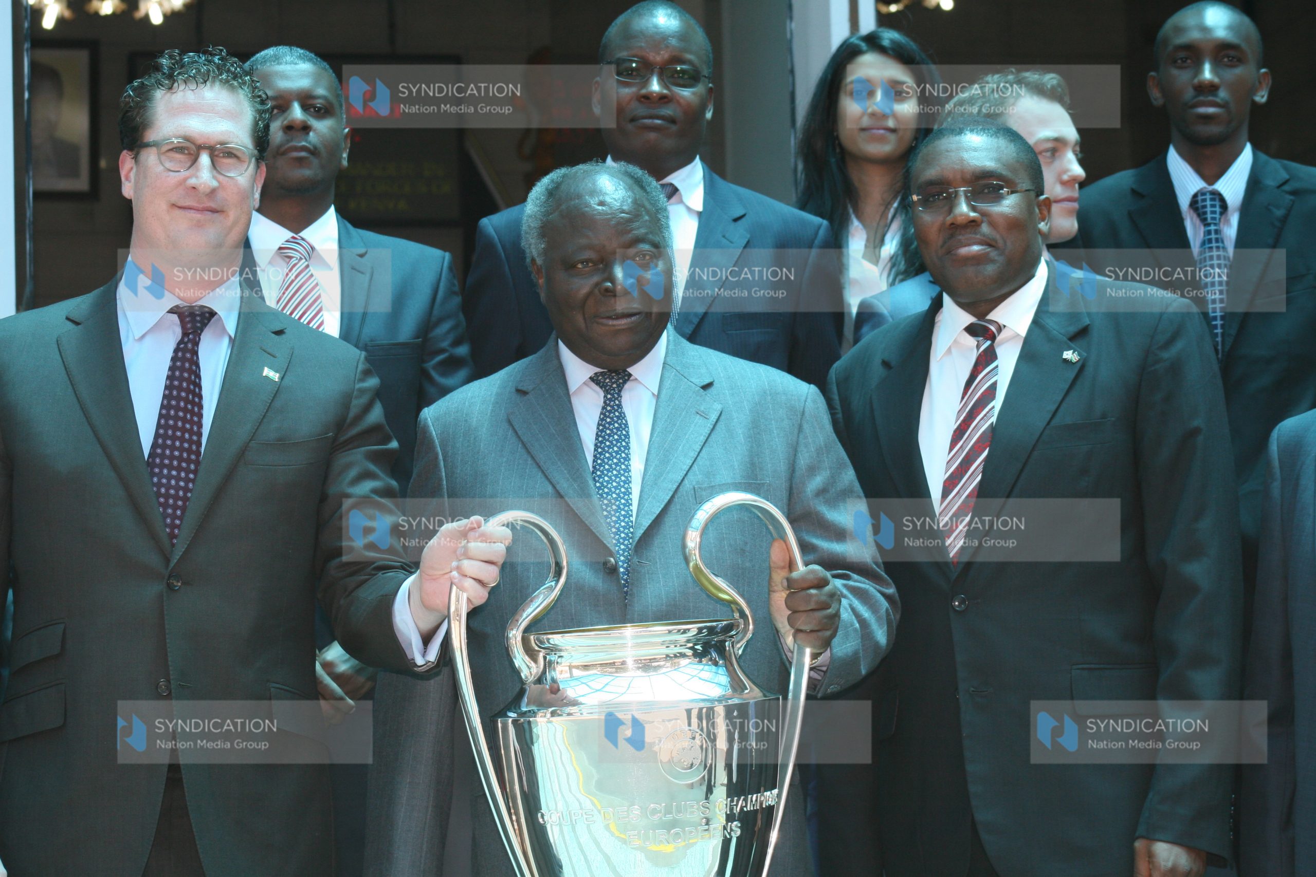 UEFA Champions League Trophy tour 2012