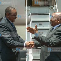 President Uhuru Kenyatta with his Counterpart President Jacob Zuma