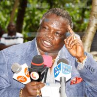 Burial of the late John Khisa Mumelo at Mfupi Village