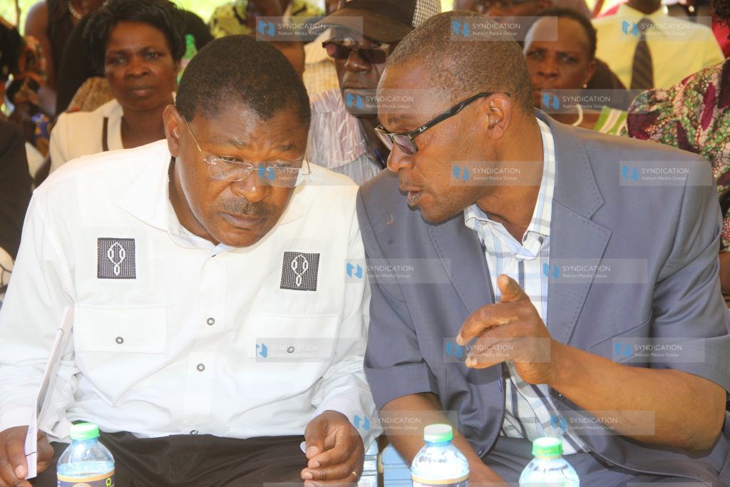 Moses Wetang’ula and Tongaren MP Eseli Simiyu