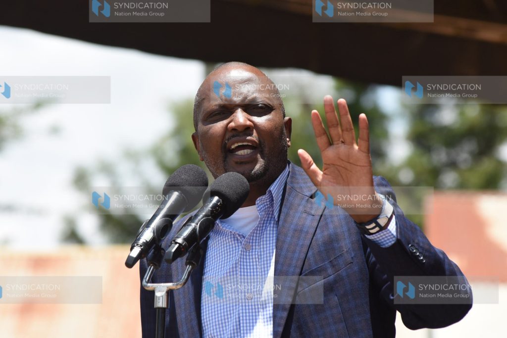 Trade Cabinet Secretary Moses Kuria