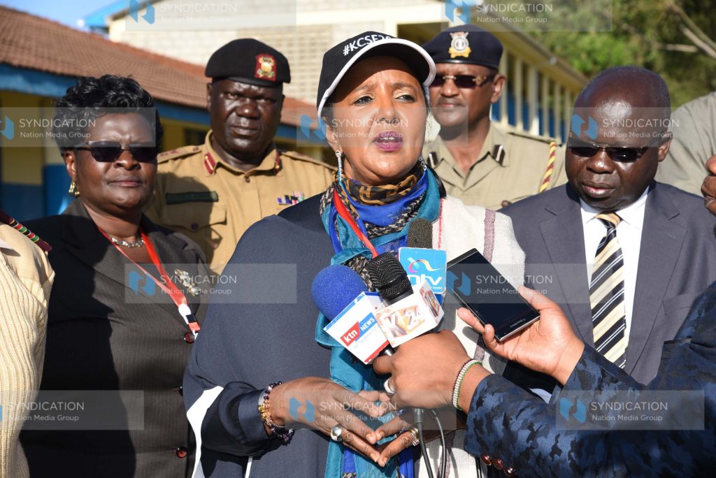 Education Cabinet Secretary Amina Mohammed