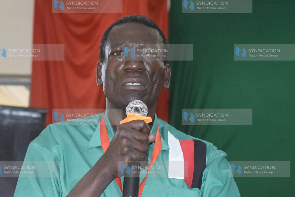 KNUT Secretary General Collins Oyuu