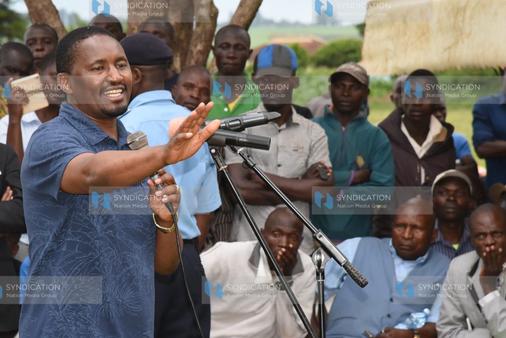 Agriculture Cabinet Secretary Mwangi Kiunjuri