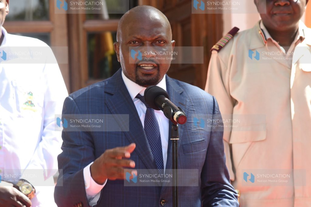 Public Service, Performance and Delivery Management, Cabinet Secretary, Moses Kuria