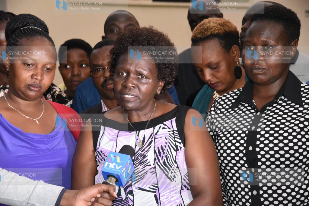 Uasin Gishu Senator Prof. Margaret Kamar