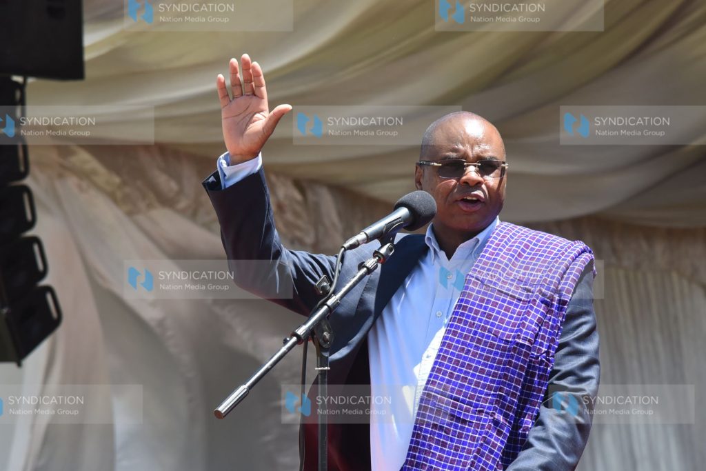 Senate Speaker Amason Kingi