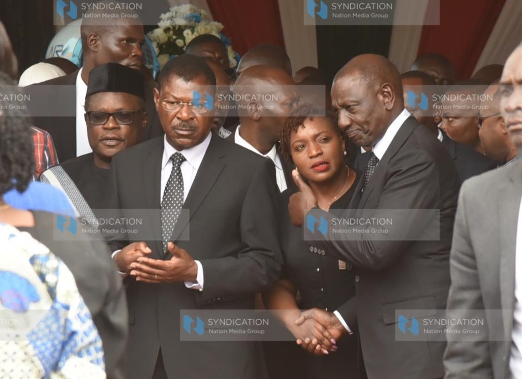 Burial of former IEBC Chairman Wafula Wanyonyi Chebukati