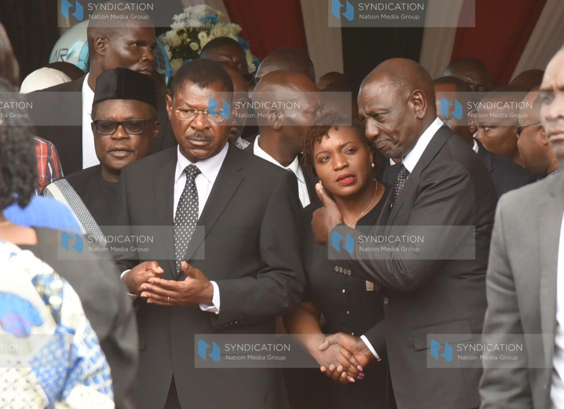 Burial of former IEBC Chairman Wafula Wanyonyi Chebukati