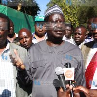 CORD leader Raila Odinga