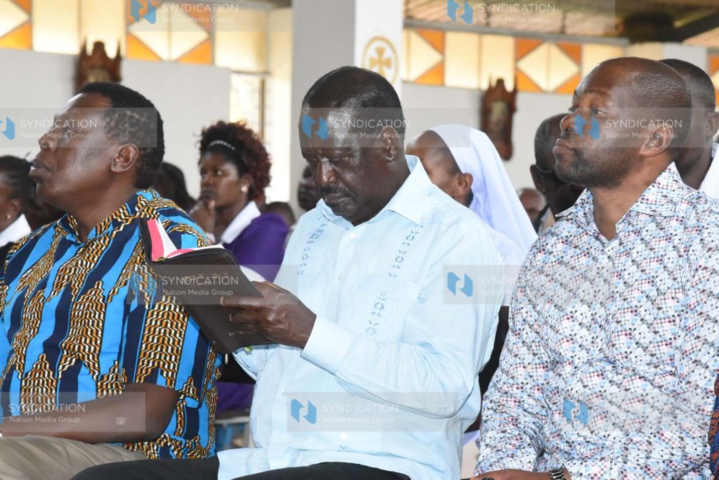 Azimio Leader Raila Odinga