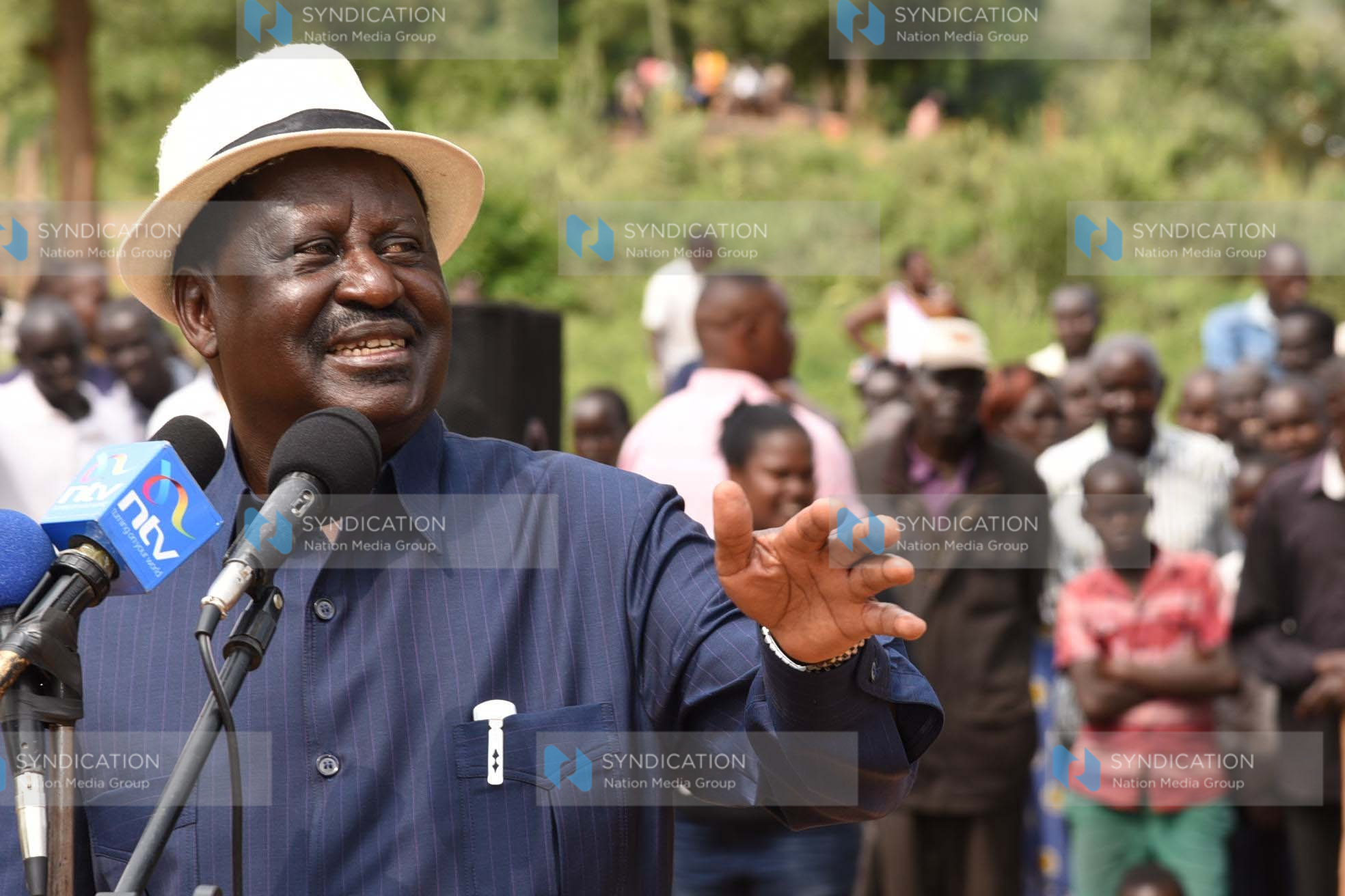 Former Prime Minister Raila Odinga