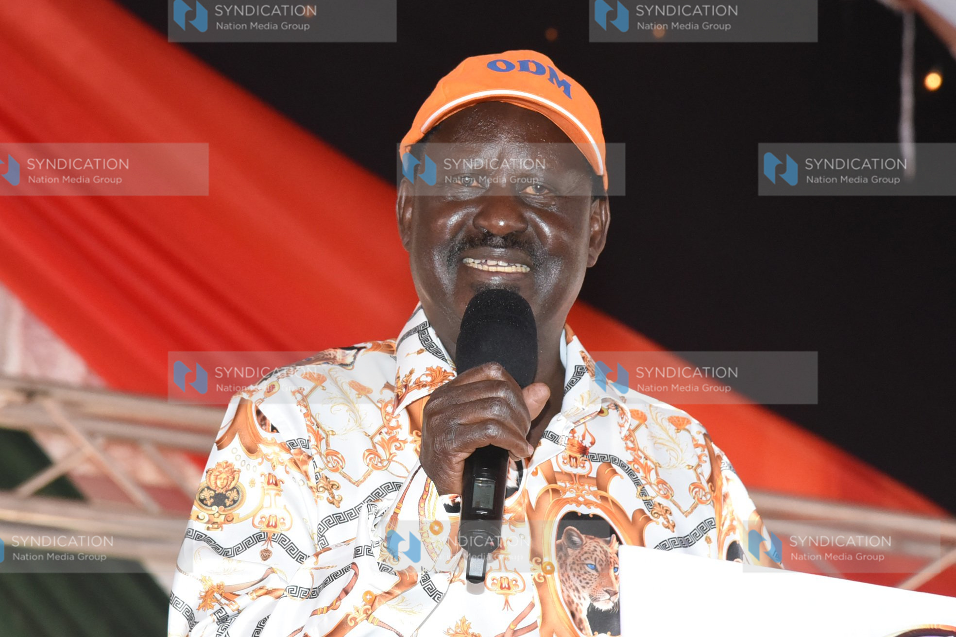 ODM Party Leader Raila Odinga