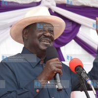Former Prime Minister Raila Odinga