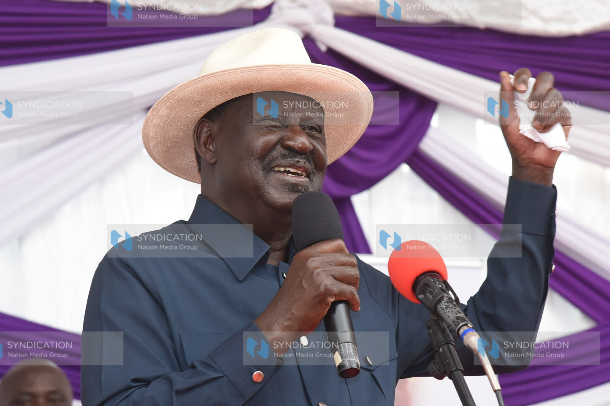 Former Prime Minister Raila Odinga