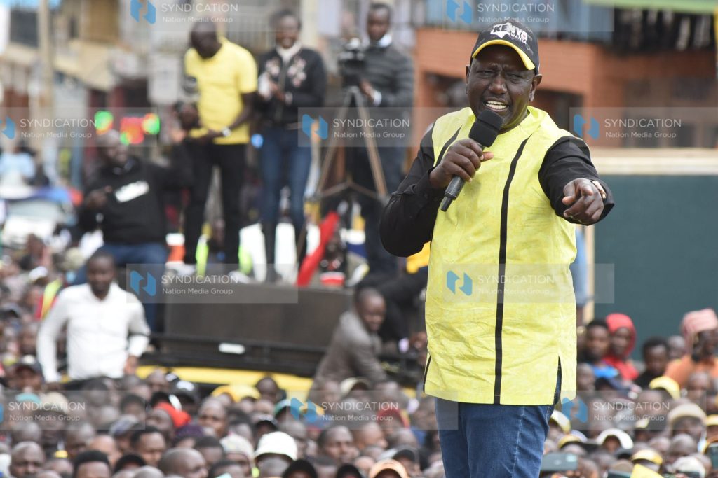 Deputy President William Ruto