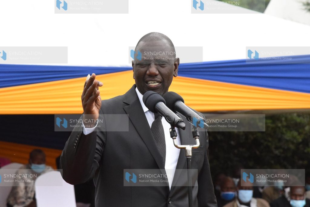 Deputy President William Ruto