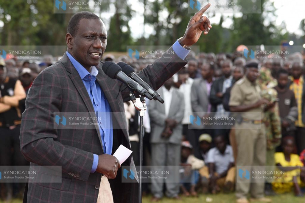 Deputy President William Ruto