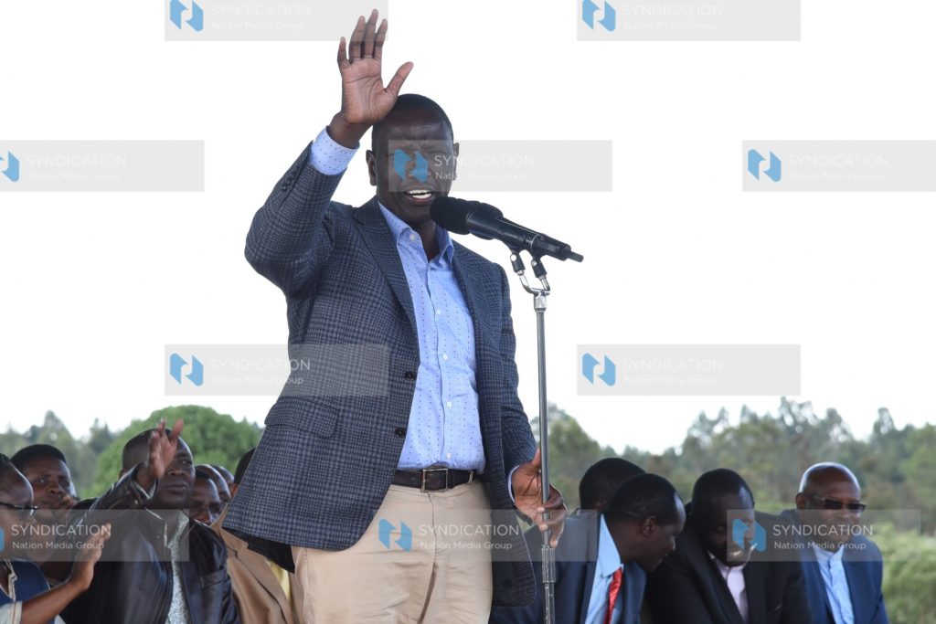 Deputy President William Ruto