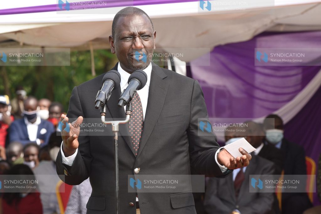 Deputy President William Ruto