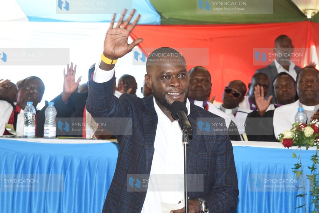 Nairobi County Governor Johnson Sakaja