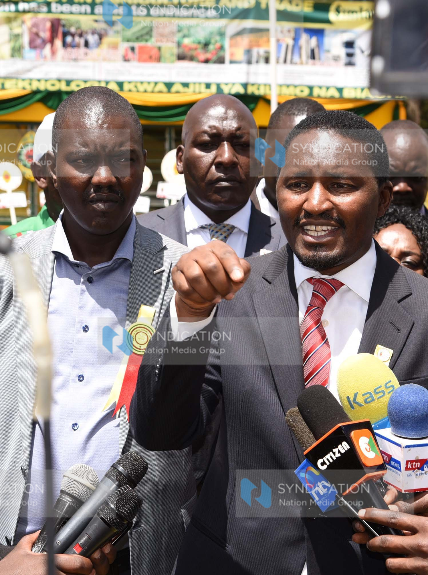 Agriculture Cabinet Secretary Mwangi Kiunjuri