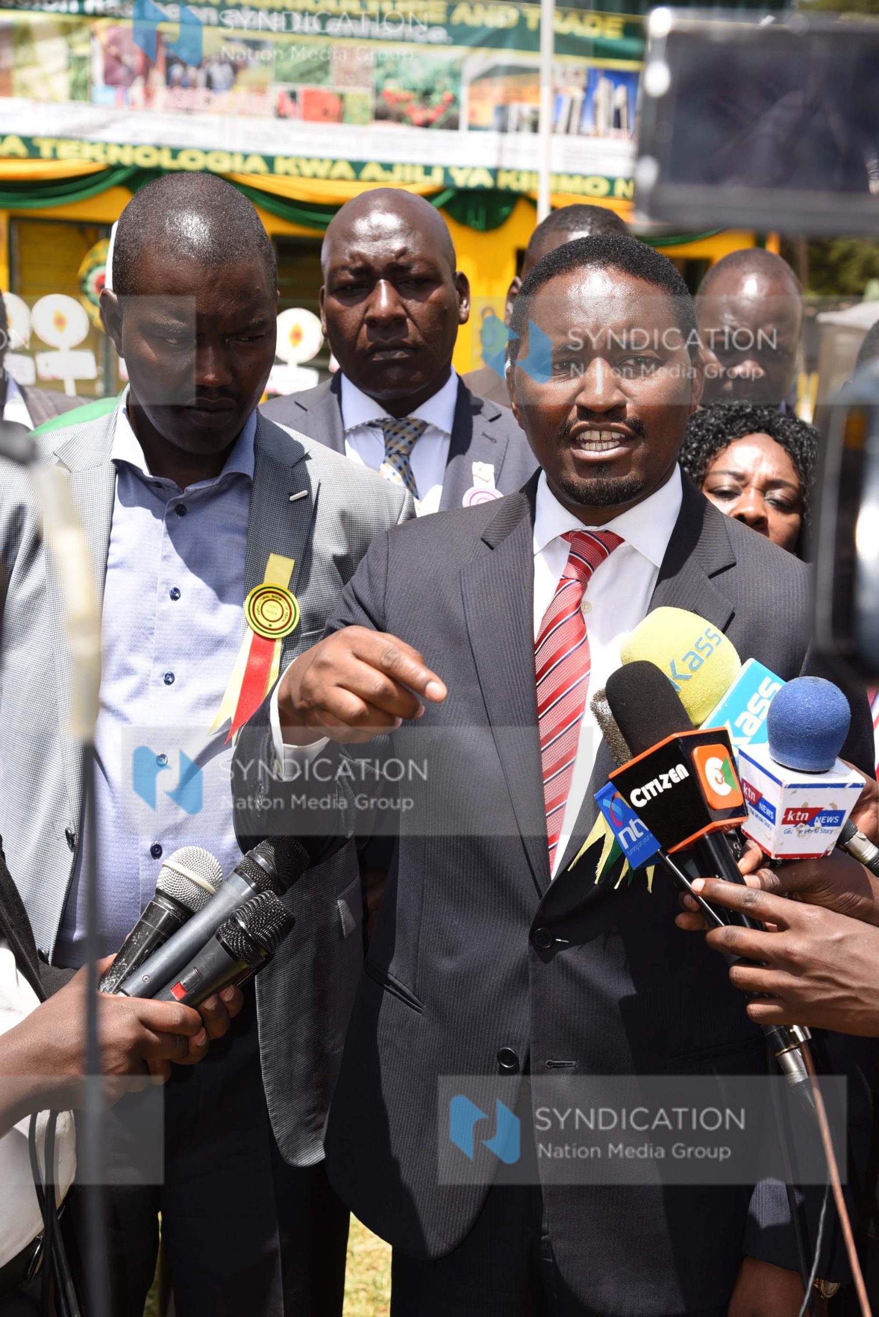 Agriculture Cabinet Secretary Mwangi Kiunjuri