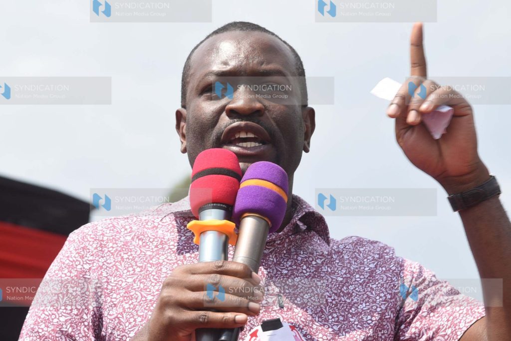 ODM Party's Secretary General Edwin Sifuna