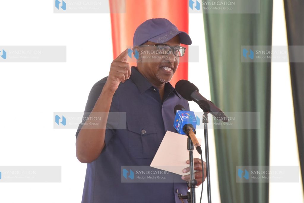 Health Cabinet Secretary Aden Duale