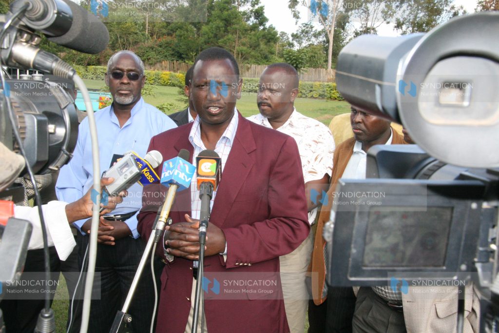 Agriculture Minister William Ruto