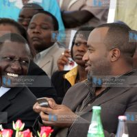 Agriculture Minister William Ruto and Kisauni MP Ali Hassan Joho
