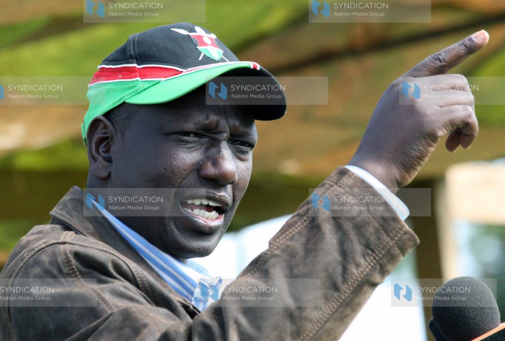 Agriculture Minister William Ruto